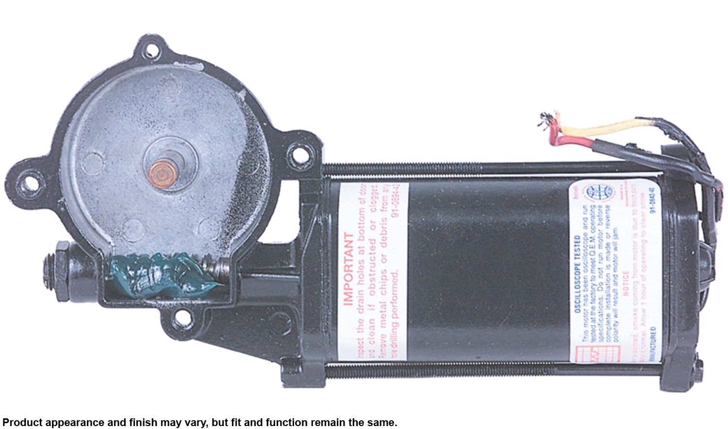 1986, 1985, 1984, 1983, 1982, 1981 Mercury Capri Window Motor