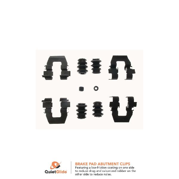 2001-2005 Pontiac Aztek Disc Brake Hardware Kit - Rear (Carlson)