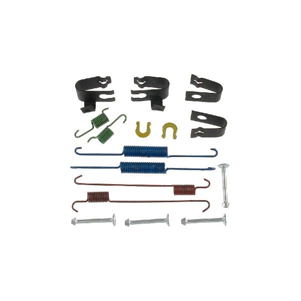 1989-1992 Daihatsu Charade Drum Brake Hardware Kit - Rear (Carlson)