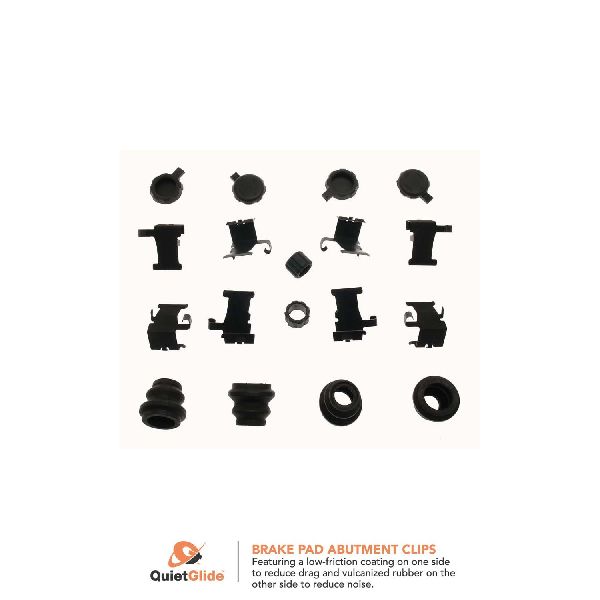 2008-2017 Chevrolet Express 3500 Disc Brake Hardware Kit - Rear (Carlson)