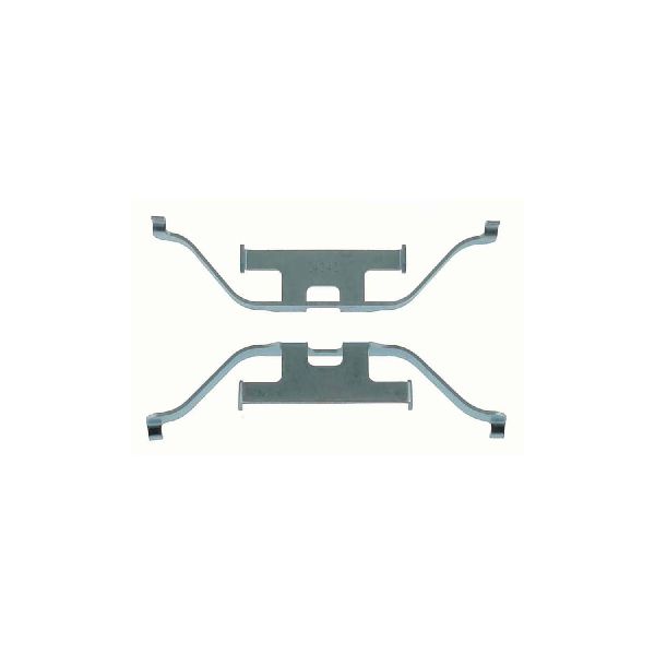 2004-2005 BMW 645Ci Disc Brake Hardware Kit - Rear (Carlson)