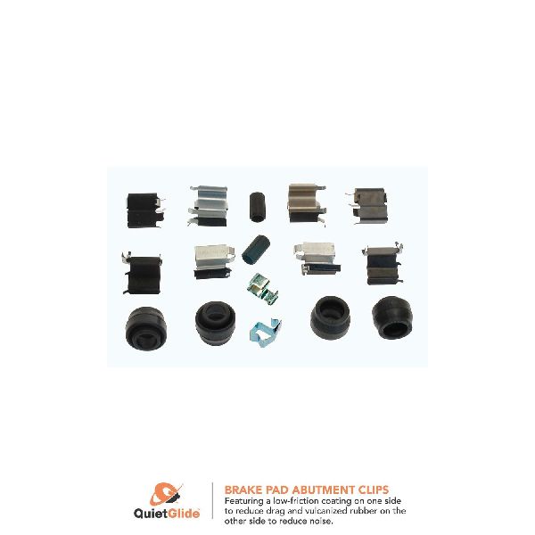 1998-2007 Toyota Land Cruiser Disc Brake Hardware Kit - Rear (Carlson)