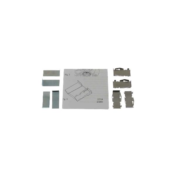 1994-1997 Ford Aspire Disc Brake Hardware Kit - Front (Carlson)