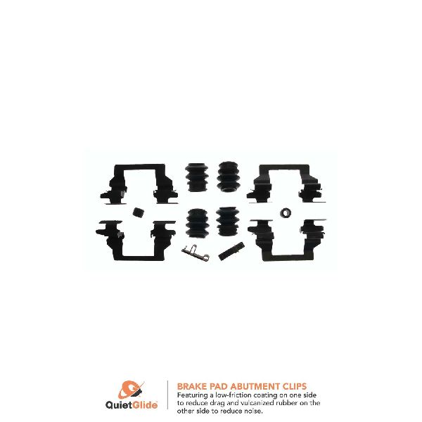 2008-2010 Pontiac G5 Disc Brake Hardware Kit - Front (Carlson)
