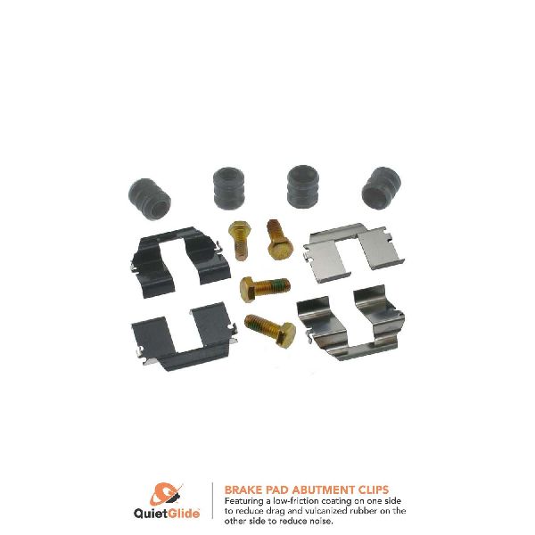 1997-2004 Volkswagen EuroVan Disc Brake Hardware Kit - Rear (Carlson)