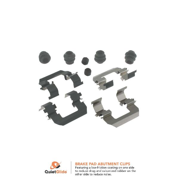 2007-2010 Kia Optima Disc Brake Hardware Kit - Front (Carlson)