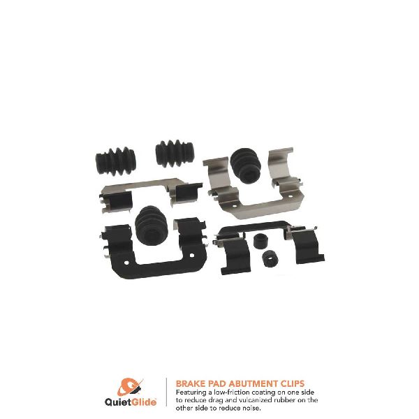 2007-2009 Kia Amanti Disc Brake Hardware Kit - Front (Carlson)