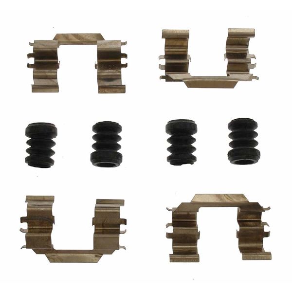 2011-2015 Chevrolet Spark Disc Brake Hardware Kit - Front (Carlson)