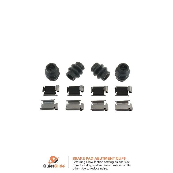 2011-2018 Ram 3500 Disc Brake Hardware Kit - Rear (Carlson)