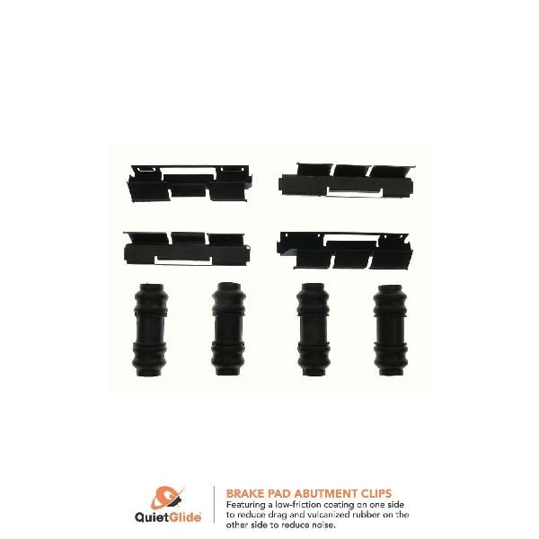 2004-2008 Dodge Ram 1500 Disc Brake Hardware Kit - Front (Carlson)