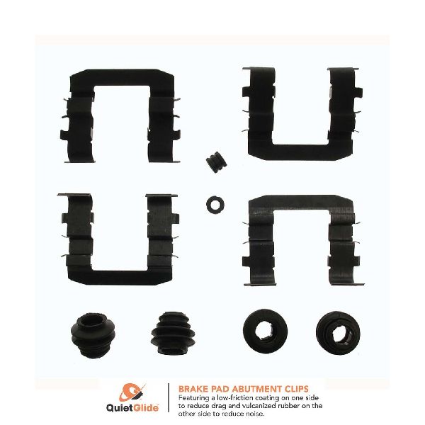 2010-2013 Kia Forte Koup Disc Brake Hardware Kit - Front (Carlson)