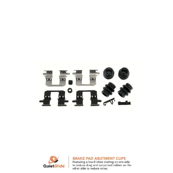 2010-2013 Toyota Highlander Disc Brake Hardware Kit - Rear (Carlson)
