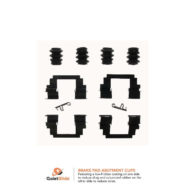 2003-2008 Pontiac Vibe Disc Brake Hardware Kit - Front (Carlson)