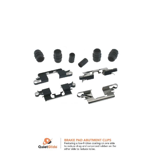 2009-2012 Suzuki Equator Disc Brake Hardware Kit - Rear (Carlson)