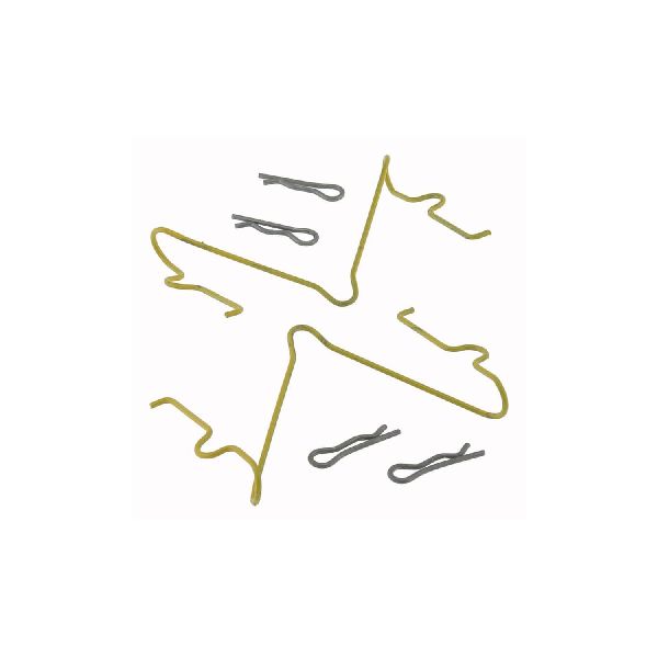 2003-2007 Toyota Sequoia Disc Brake Hardware Kit - Front (Carlson)