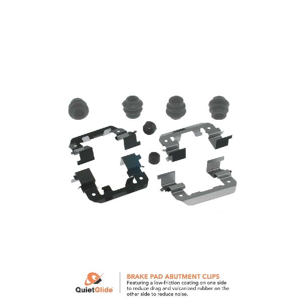 2006-2014 Kia Sedona Disc Brake Hardware Kit - Front (Carlson)