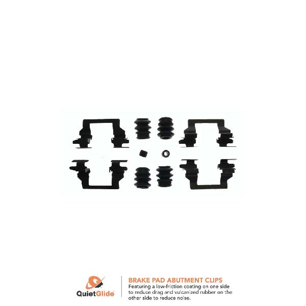 2005-2008 Chevrolet Cobalt Disc Brake Hardware Kit - Front (Carlson)