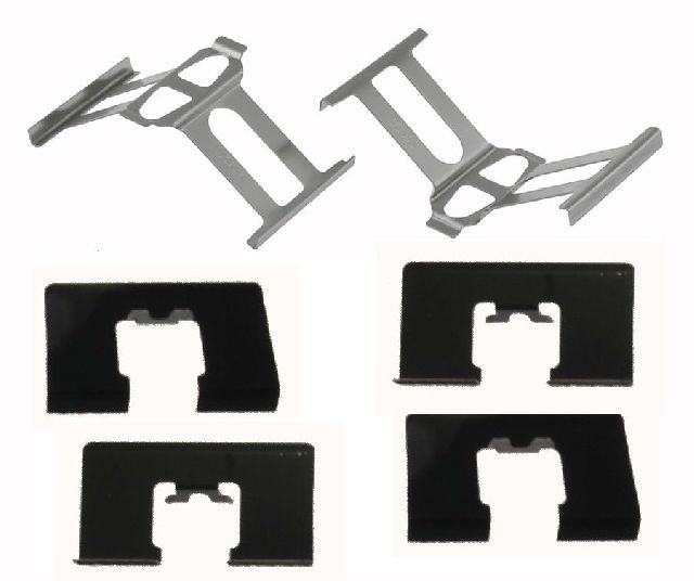 1995-1998 Honda Odyssey Disc Brake Hardware Kit - Rear (Carlson)