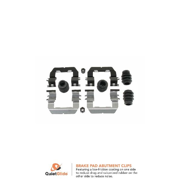 2010-2016 Hyundai Genesis Coupe Disc Brake Hardware Kit - Front (Carlson)