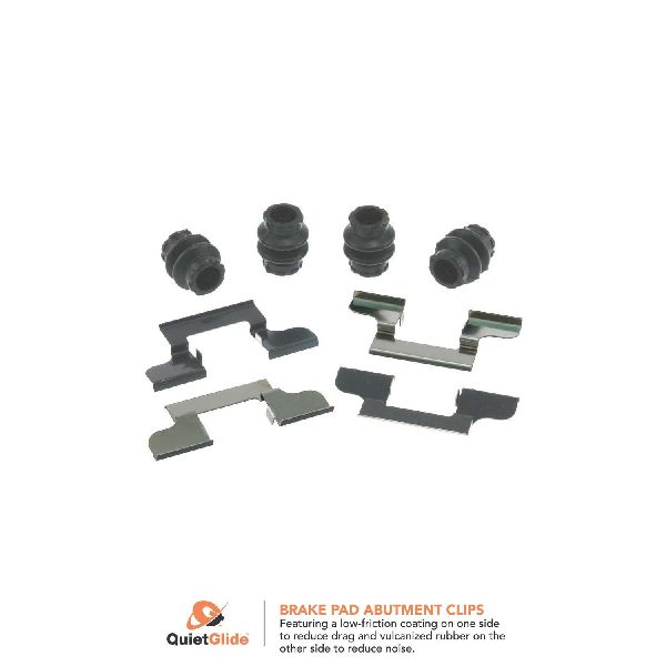 2005-2014 Ford Mustang Disc Brake Hardware Kit - Rear (Carlson)