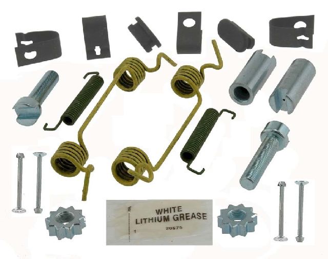 2007-2008 Ford E-350 Econoline Parking Brake Hardware Kit - Rear (Carlson)