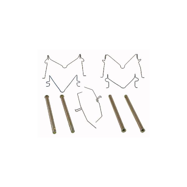 1986-1991 Mazda RX-7 Disc Brake Hardware Kit - Front (Carlson)