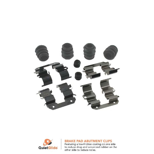 2006-2007 Hyundai Accent Disc Brake Hardware Kit - Rear (Carlson)