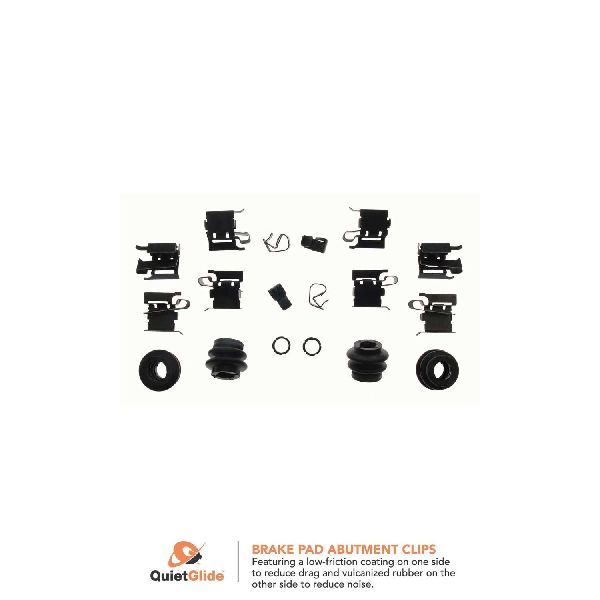 2010-2022 Toyota Prius Disc Brake Hardware Kit - Front (Carlson)