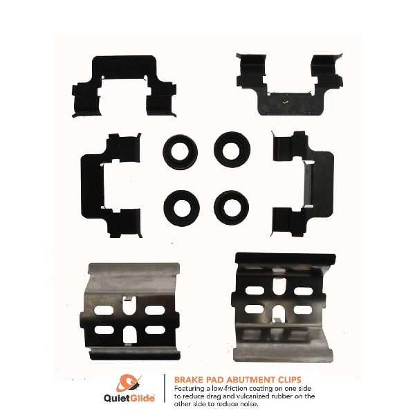 2004-2009 Cadillac XLR Disc Brake Hardware Kit - Rear (Carlson)