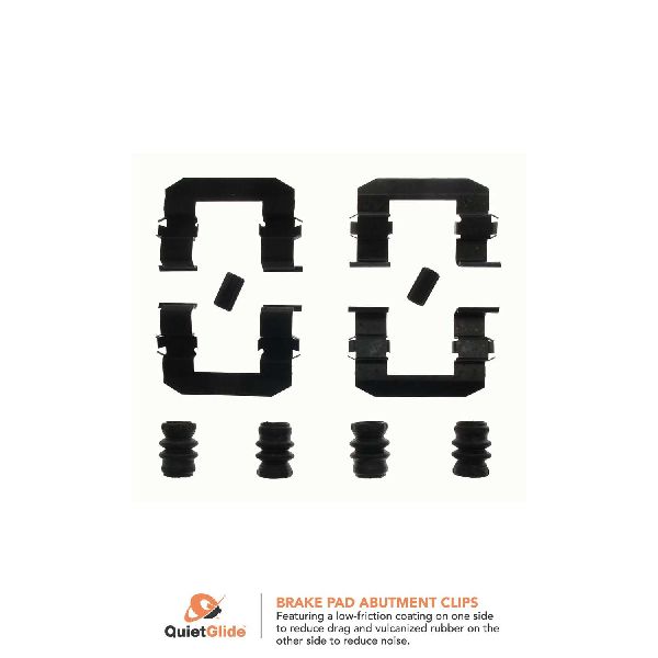 2003-2009 Kia Sorento Disc Brake Hardware Kit - Front (Carlson)