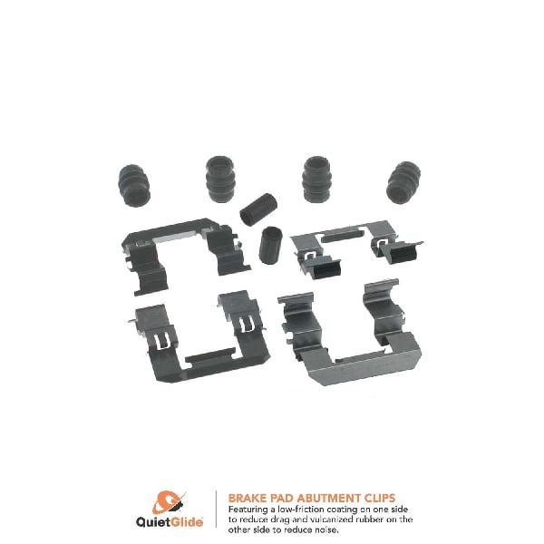 2003-2006 Subaru Baja Disc Brake Hardware Kit - Front (Carlson)