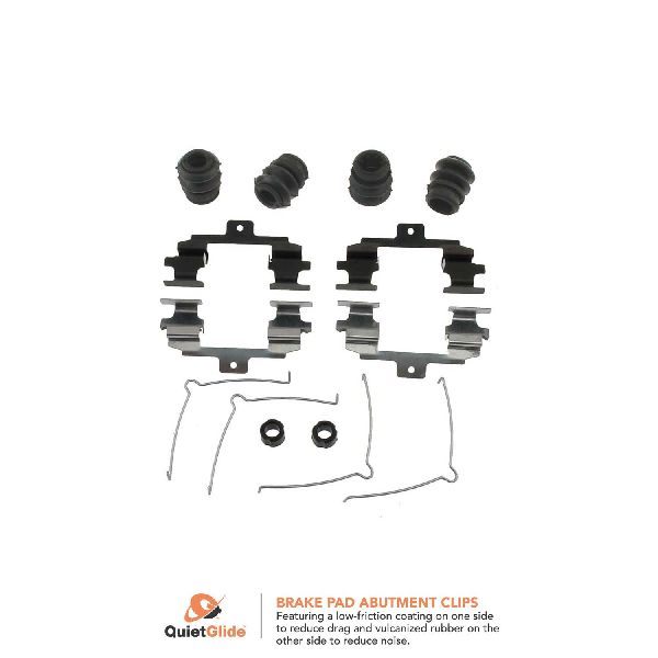 2008-2009 Nissan Quest Disc Brake Hardware Kit - Front (Carlson)