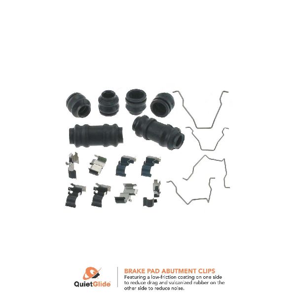 2000-2004 Kia Spectra Disc Brake Hardware Kit - Rear (Carlson)
