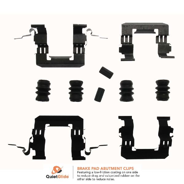 2009-2014 Nissan Cube Disc Brake Hardware Kit - Front (Carlson)