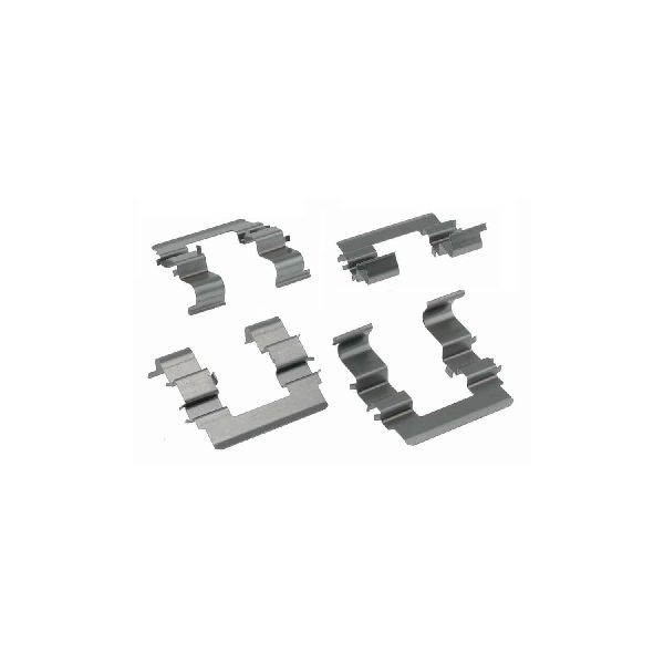 2003-2005 Kia Rio Disc Brake Hardware Kit - Front (Carlson)
