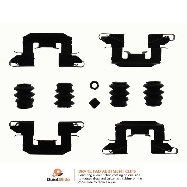 2011-2019 Ford Fiesta Disc Brake Hardware Kit - Front (Carlson)