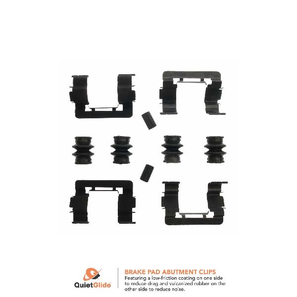 2003-2004 Dodge Dakota Disc Brake Hardware Kit - Front (Carlson)