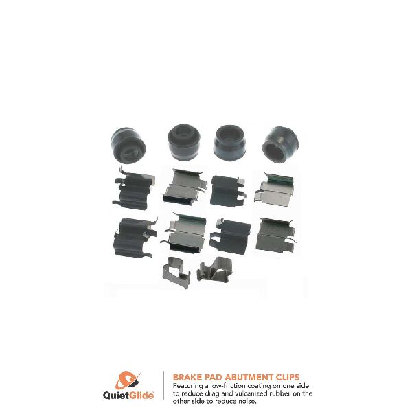 1999-2001 Mazda Protege Disc Brake Hardware Kit - Front (Carlson)