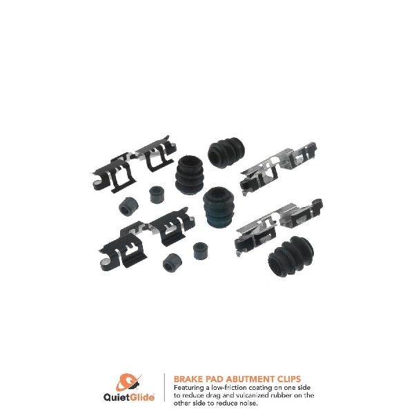 2011-2016 Scion tC Disc Brake Hardware Kit - Rear (Carlson)