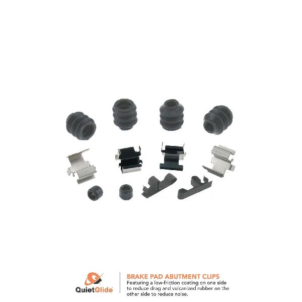 2001-2006 Mitsubishi Montero Disc Brake Hardware Kit - Rear (Carlson)