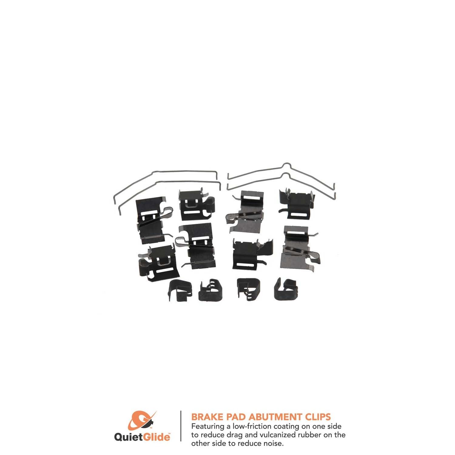 2020, 2019, 2018, 2017, 2016, 2015, 2014, 2013, 2012, 2011, 2010 Lexus RX350 Disc Brake Caliper Abutment Service Kit