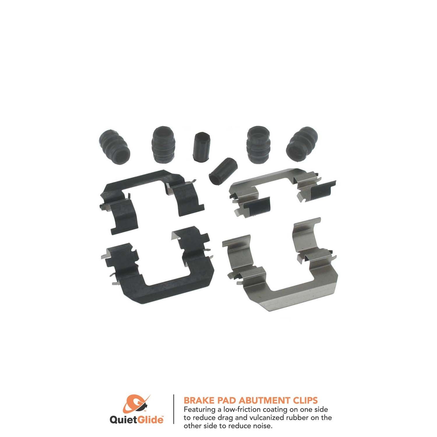 2006, 2005, 2004, 2003 Kia Optima Disc Brake Hardware Kit