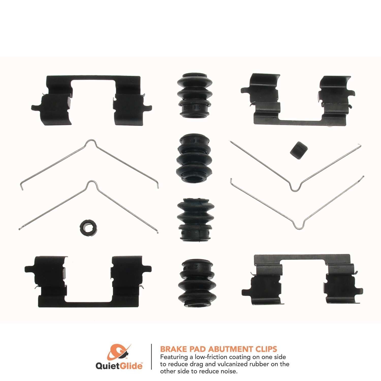 2011, 2010, 2009, 2008, 2007, 2006, 2005, 2004, 2003 Honda Element Disc Brake Hardware Kit