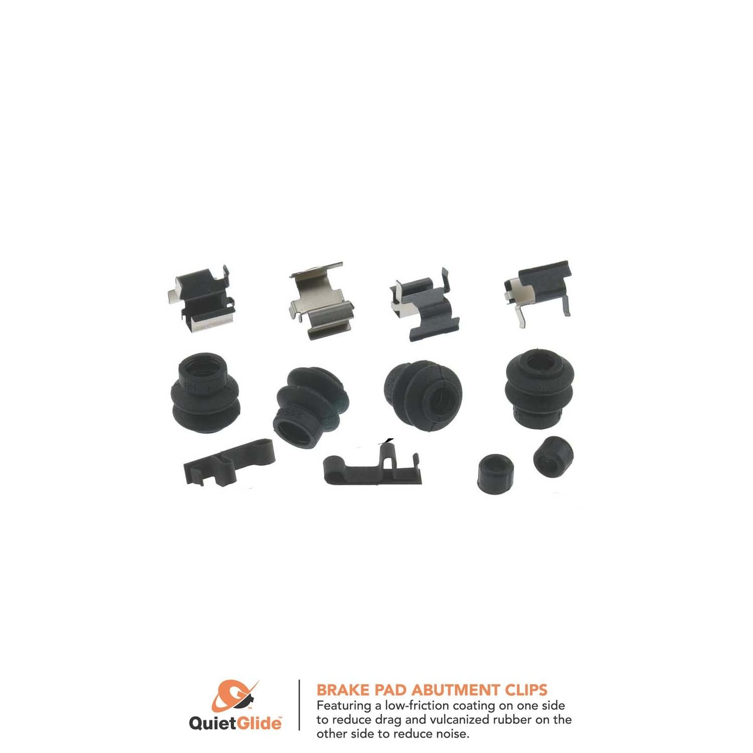 2017, 2016, 2015, 2014, 2013, 2012, 2011, 2010, 2009, 2008, 2007 Jeep Compass Disc Brake Hardware Kit