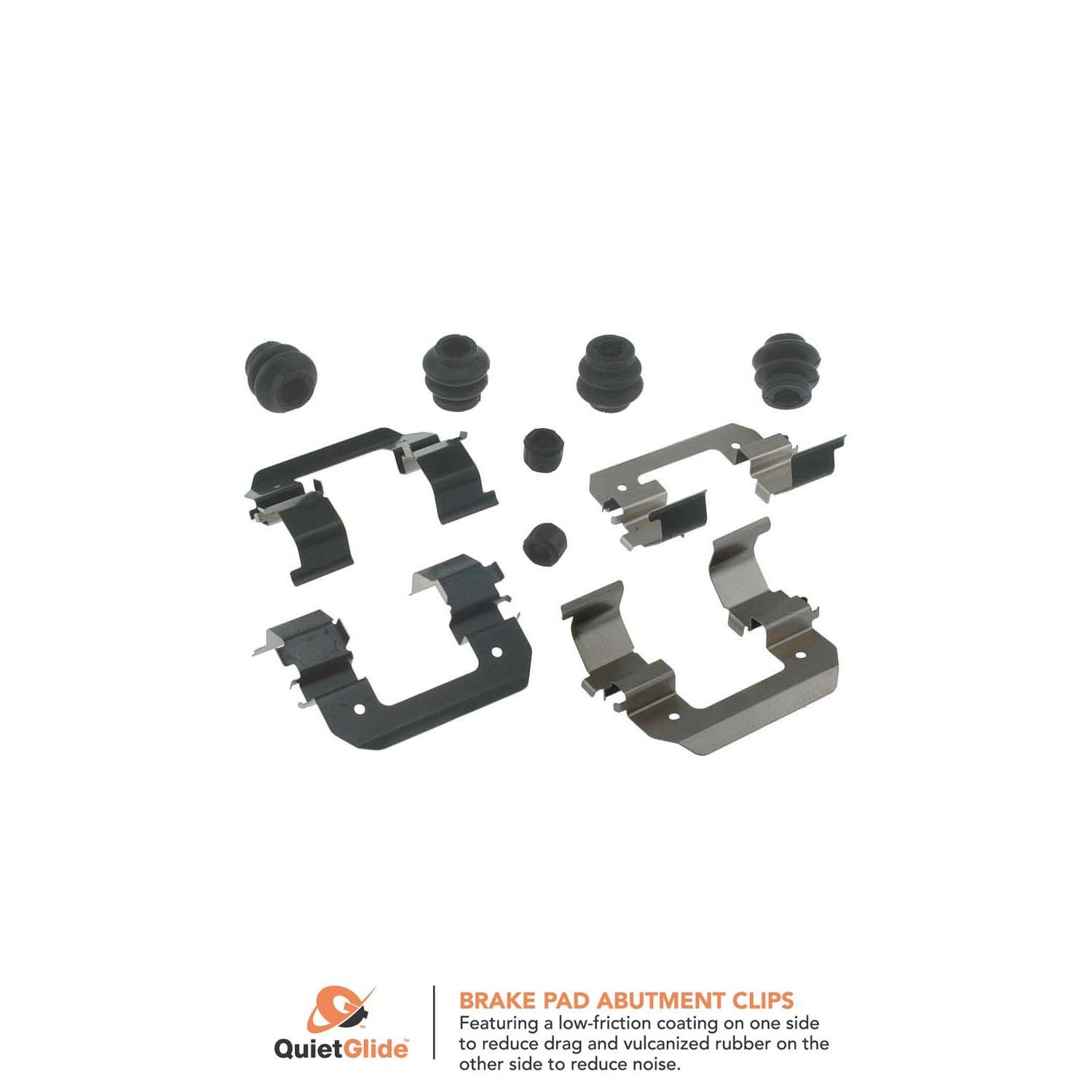 2011 Hyundai Azera Disc Brake Hardware Kit