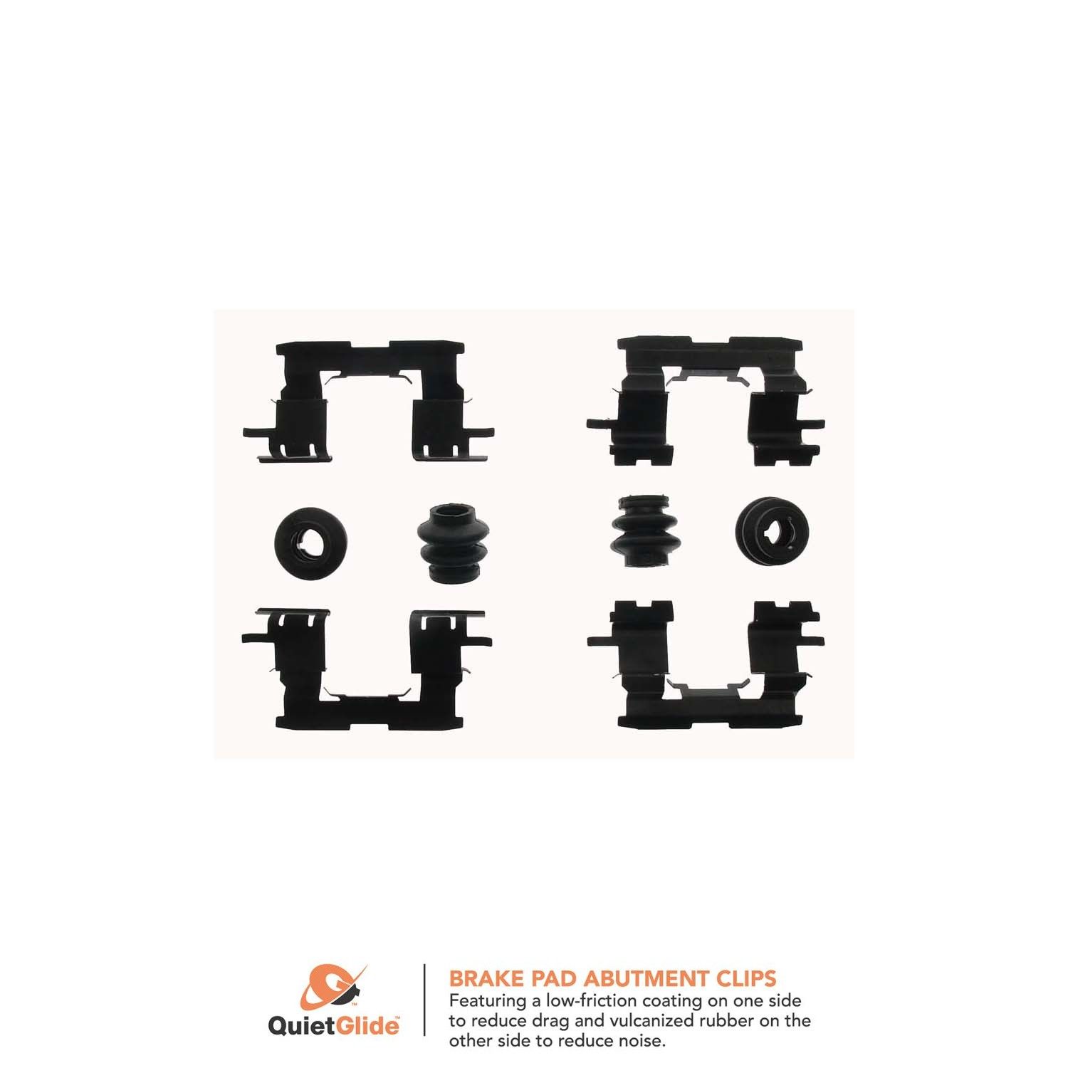 2009, 2008, 2007, 2006, 2005, 2004, 2003, 2002, 2001 Toyota Prius Disc Brake Hardware Kit