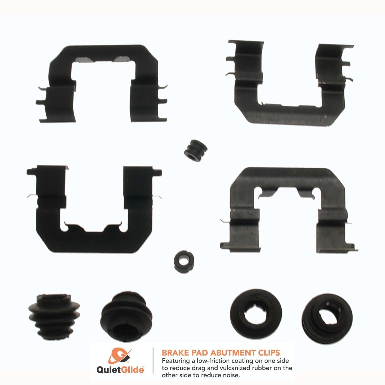 Disc Brake Hardware Kit Front Carlson 13590Q