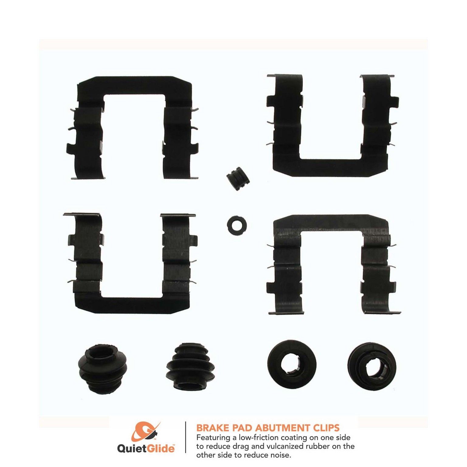 2013, 2012, 2011, 2010 Kia Forte Disc Brake Hardware Kit