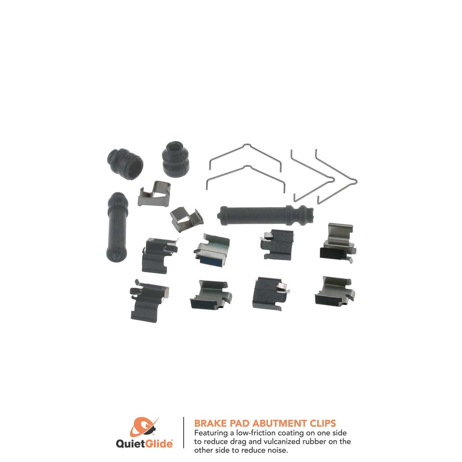 Carlson 13459Q Front Disc Brake Hardware Kit