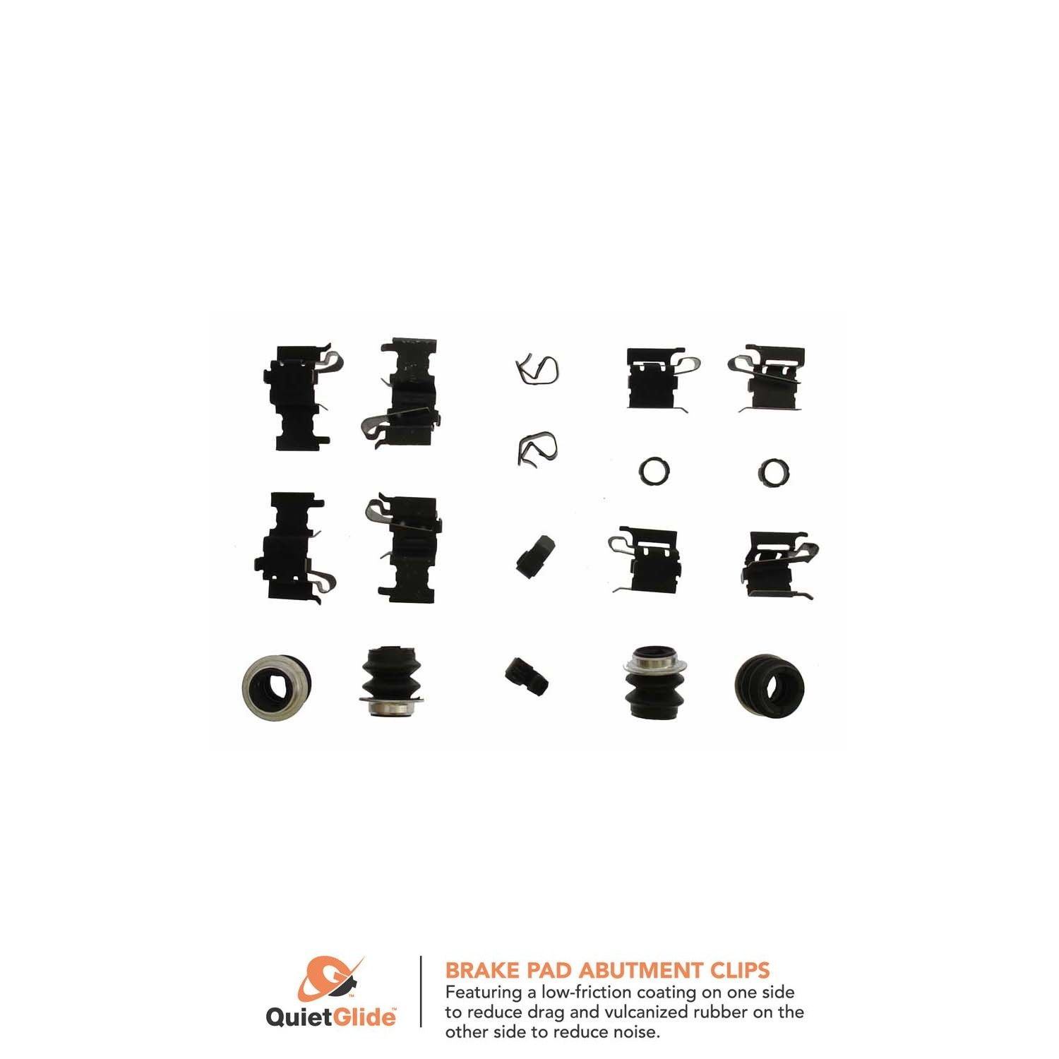 2015, 2014, 2013, 2012, 2011, 2010, 2009, 2008, 2007, 2006 Lexus IS250 Disc Brake Hardware Kit